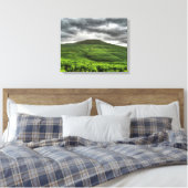 Sugarloaf mountain in Wales Canvas Print キャンバスプリント (インサイチュ (寝室))