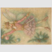 Sugarplum Fairy Nutcracker • Pink Christmas  薄葉紙 (正面)