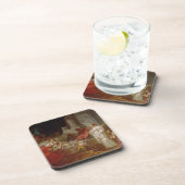 Suger、St Denis (1082-1152年)の大修道院長のポートレート、 コースター (右側)