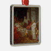 Suger、St Denis (1082-1152年)の大修道院長のポートレート、 メタルオーナメント (右)