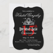 Sugey2魔法ライト写真キンセアニェラ – 赤 招待状 (裏面)