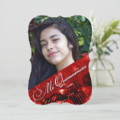 Sugey2魔法ライト写真キンセアニェラ – 赤 招待状 (スタンド正面)