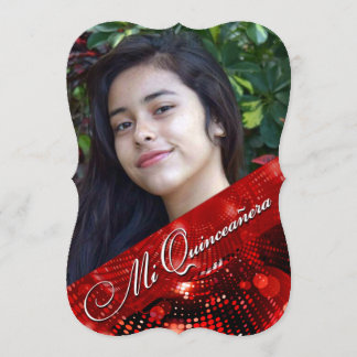 Sugey2魔法ライト写真キンセアニェラ – 赤 招待状