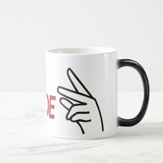 Suhの男の魔法のマグ モーフィングマグカップ (右)