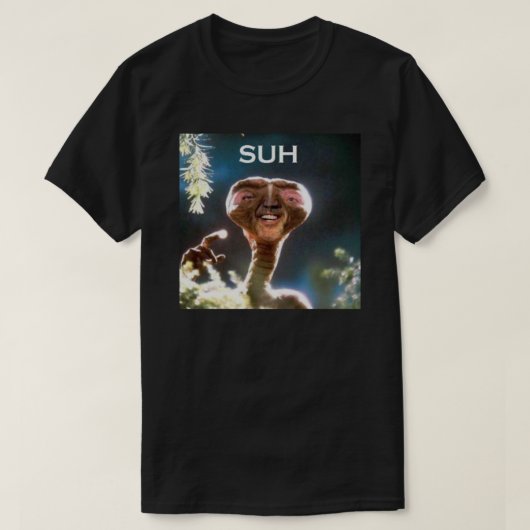 SUHデュードE.TミームクラシックTシャツ Tシャツ (デザイン正面)