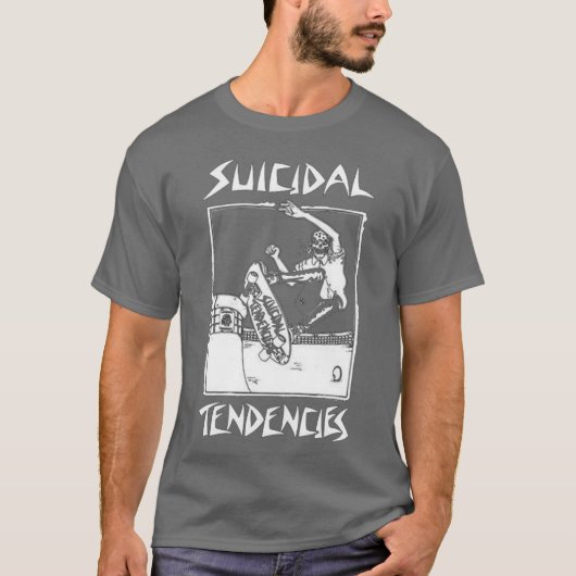 Suicidal Tendencies –スラッシュとスケートの反乱T Tシャツ (正面)