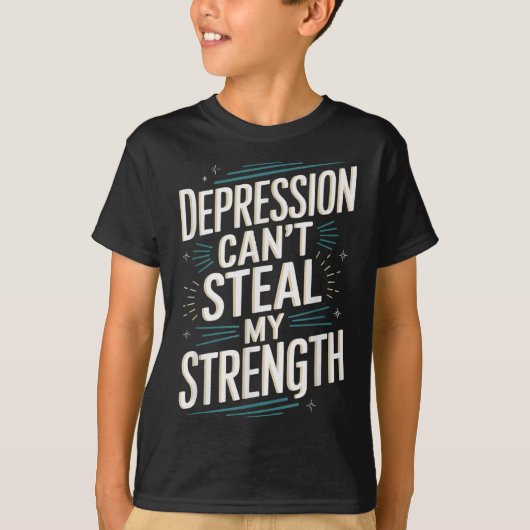 Suicide Awareness Depression Anxiety Mental Health Tシャツ (正面)