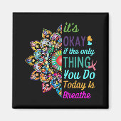 Suicide Awareness Semicolon 988 S 1  マグネット (正面)