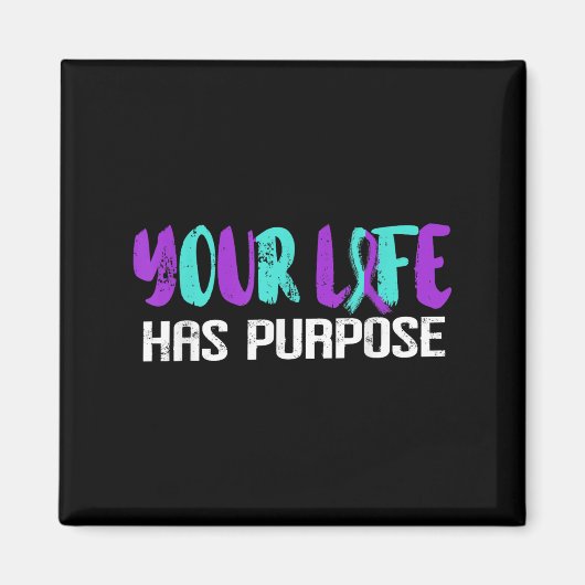 Suicide Awareness Suicide Prevention Suprt Survivo マグネット (正面)