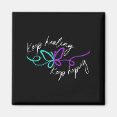 Suicide Awareness Suicide Prevention Suprt Survivo マグネット (正面)