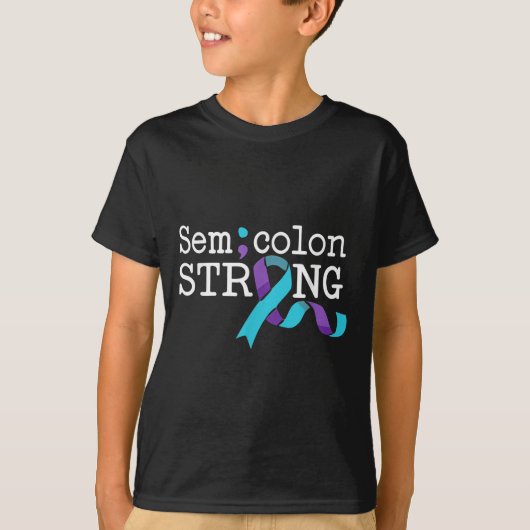 Suicide Awareness Suicide Prevention Suprt Survivo Tシャツ (正面)