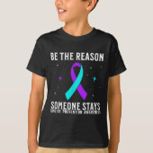 Suicide Awareness Suprt Suicide Prevention Awarene Tシャツ (正面)