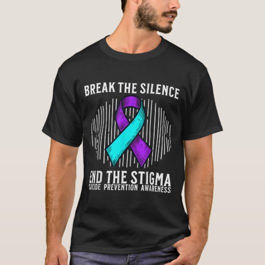 Suicide Awareness Suprt Suicide Prevention Awarene Tシャツ (正面)