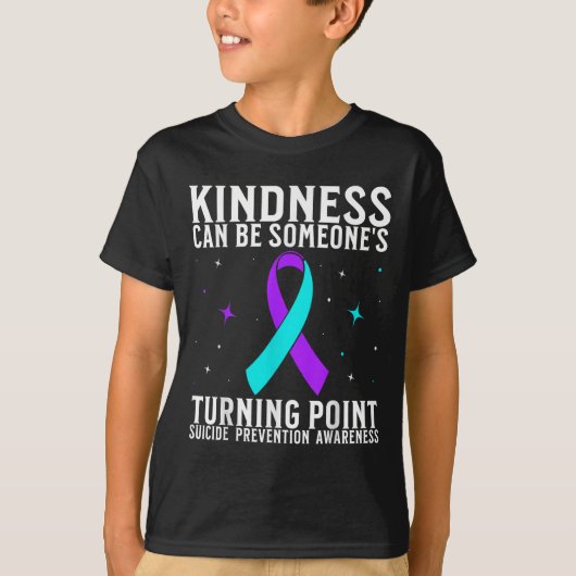 Suicide Awareness Warrior Suicide Prevention Aware Tシャツ (正面)