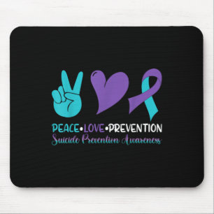 Suicide Girls Tシャツ、平和 愛 予防意識 マウスパッド