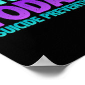 Suicide Prevention Awareness ポスター (角)