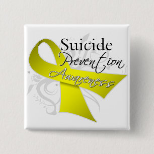 Suicide Prevention Awareness 缶バッジ
