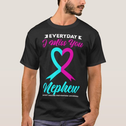 Suicide Prevention Awareness Aunts Tシャツ (正面)