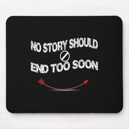 Suicide Prevention Awareness ,no Story Should End  マウスパッド (正面)
