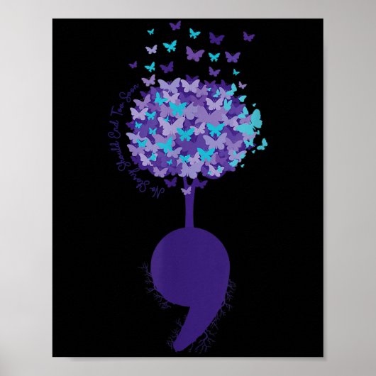 Suicide Prevention Awareness No Story Should End T ポスター (正面)