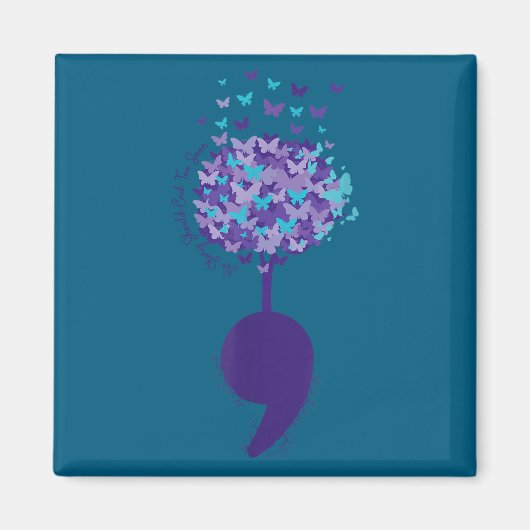 Suicide Prevention Awareness No Story Should End T マグネット (正面)