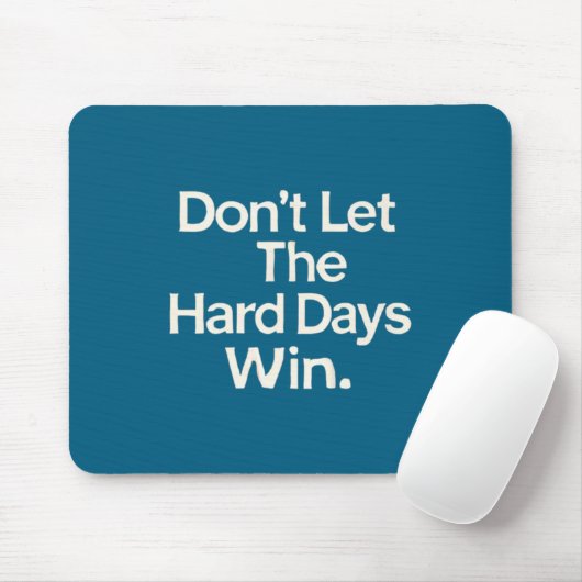 Suicide Prevention- Don't Let The Hard Days Win Pr マウスパッド (マウス)