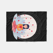 Suicide Prevention - Mental Health Awareness 8  フリースブランケット (正面(横))