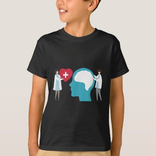 Suicide Prevention - Mental Health Awareness 8  Tシャツ (正面)