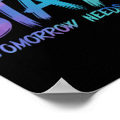 Suicide Prevention Stay Tomorrow Needs You Awarene ポスター (角)