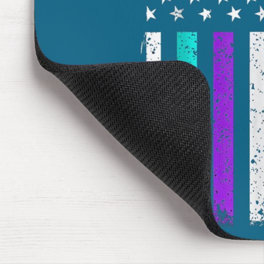 Suicide Prevention Suprt Fight Stigma Suicide Awar マウスパッド (コーナー)