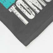 Suicide Prevention Suprt Tomorrow _ I For Suprters フリースブランケット (角)