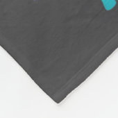 Suicide Prevention Wear Teal Purple Someone I Miss フリースブランケット (角)