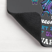 Suicide Prevention Wear Teal Purple Someone I Miss マウスパッド (コーナー)