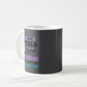 Suicide Prevention Wear Teal Purple Someone Meant  コーヒーマグカップ (正面左)