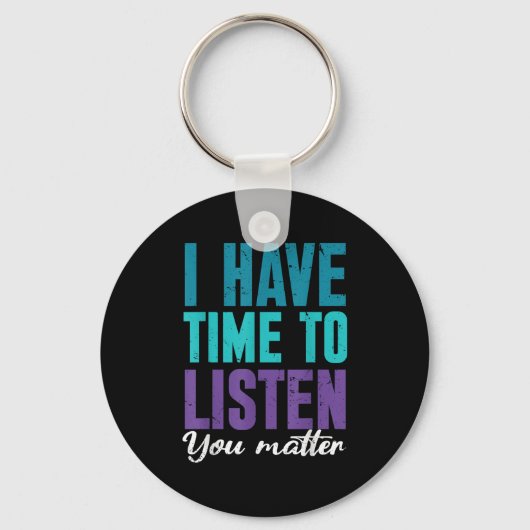 Suicide Prevention You _ I For Suprters キーホルダー (正面)