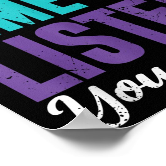 Suicide Prevention You _ I For Suprters  ポスター (角)