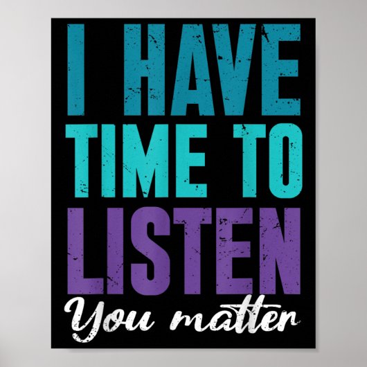 Suicide Prevention You _ I For Suprters  ポスター (正面)