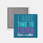 Suicide Prevention You _ I For Suprters  マグネット (正面/裏面)