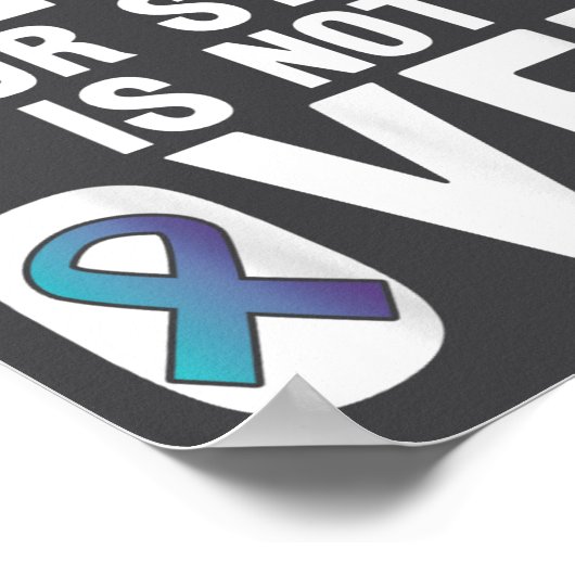 Suicide Prevention Your Story _ I For Suprters  ポスター (角)