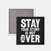 Suicide Prevention Your Story _ I For Suprters  マグネット (正面/裏面)