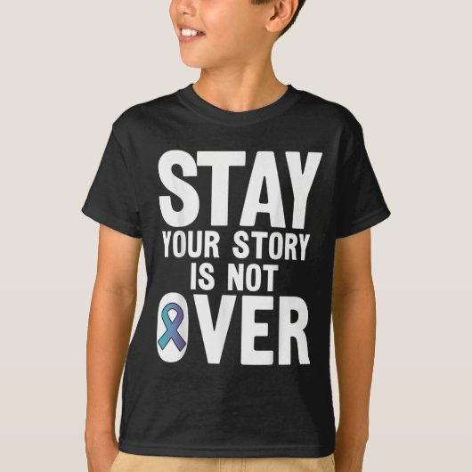 Suicide Prevention Your Story _ I For Suprters  Tシャツ (正面)