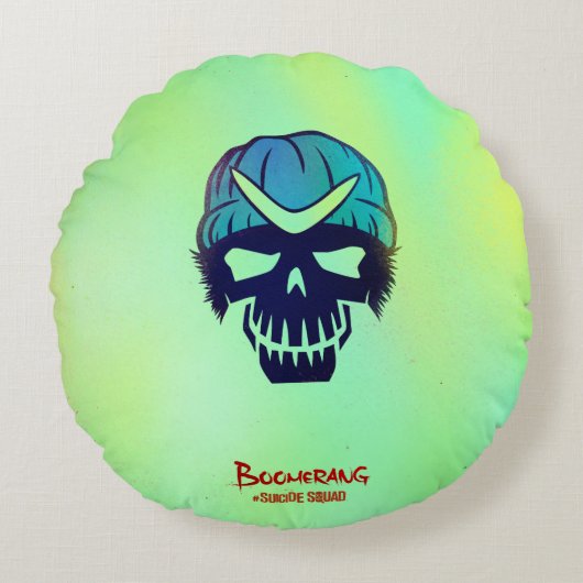 Suicide Squad | Boomerang Head Icon ラウンドクッション (正面)