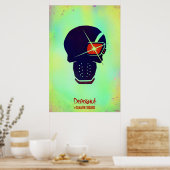 Suicide Squad | Deadshot Head Icon ポスター (キッチン)