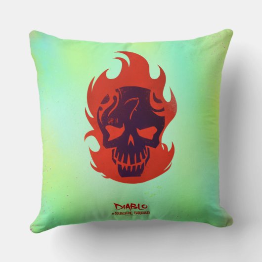 Suicide Squad | Diablo Head Icon クッション (裏面)
