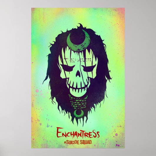 Suicide Squad | Enchantress Head Icon ポスター (正面)
