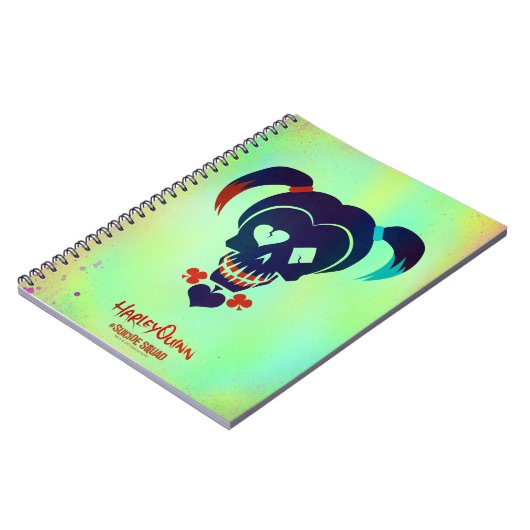 Suicide Squad | Harley Quinn Head Icon ノートブック (左側)