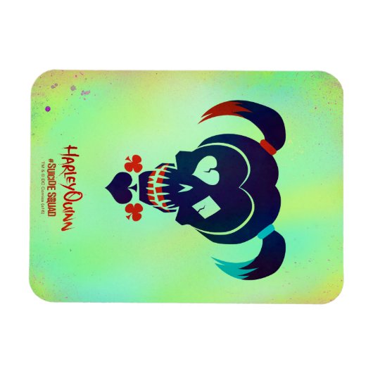 Suicide Squad | Harley Quinn Head Icon マグネット (横)