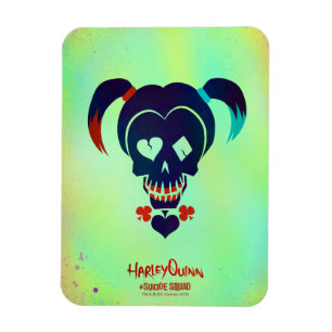 Suicide Squad   Harley Quinn Head Icon マグネット