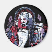 Suicide Squad | Harley Quinn Inked Graffiti マグネット (正面)