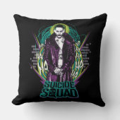 Suicide Squad | Joker Retro Rock Graphic クッション (正面)